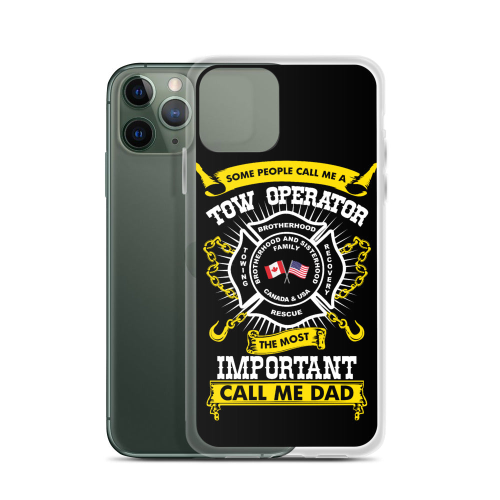 Proud Tow Dad iPhone Case