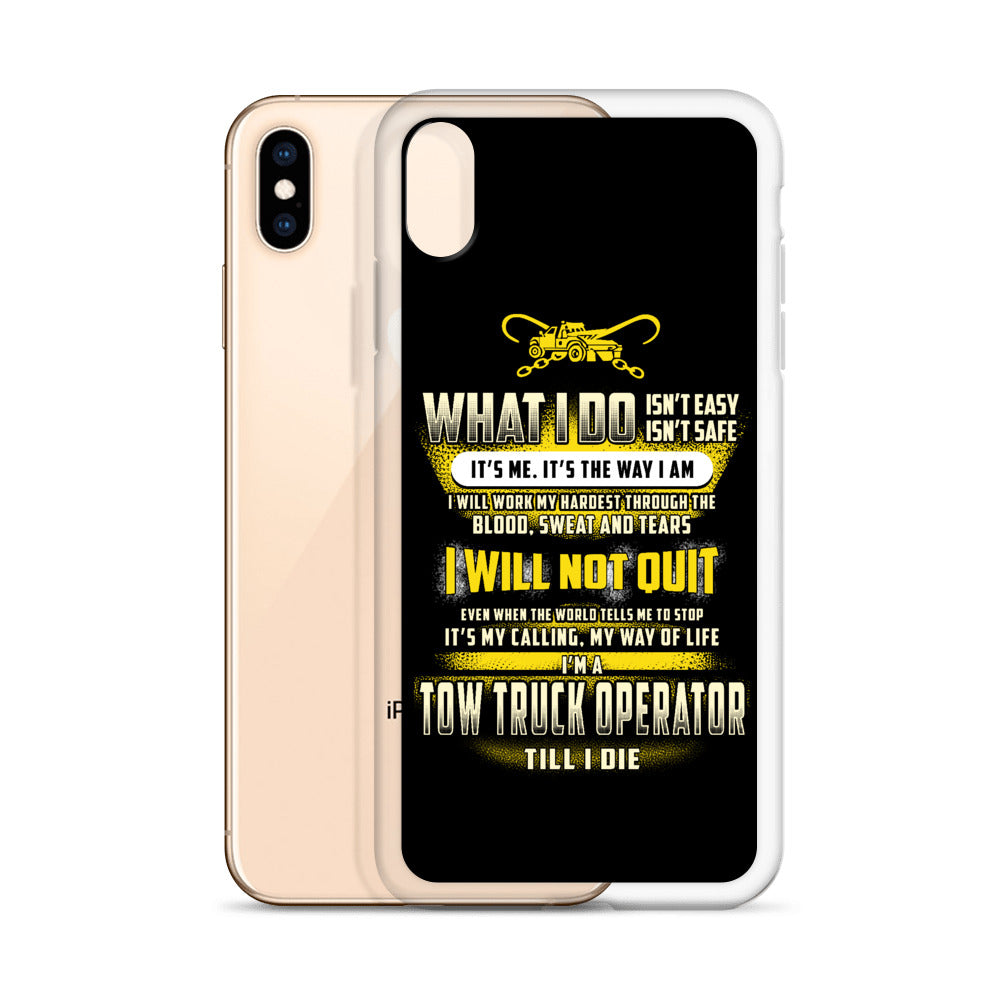 Tow Operator iPhone Case