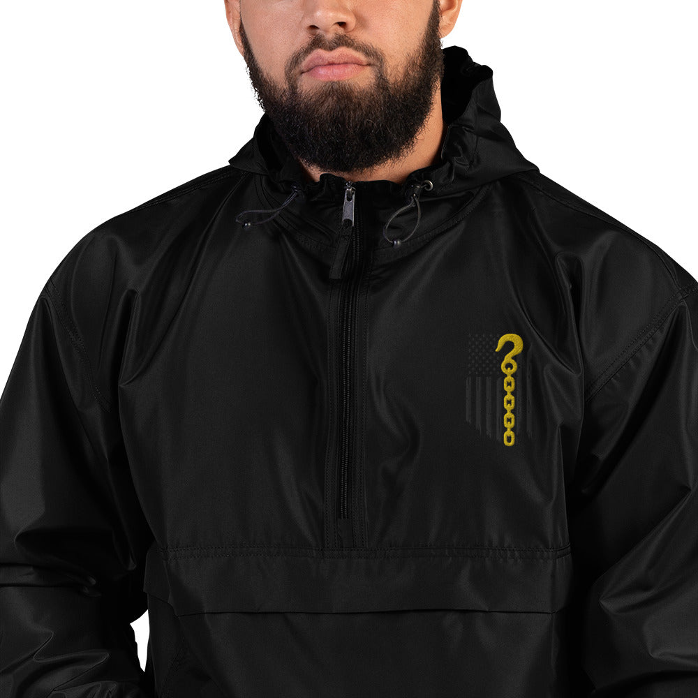 Thin Yellow Line Embroidered Jacket