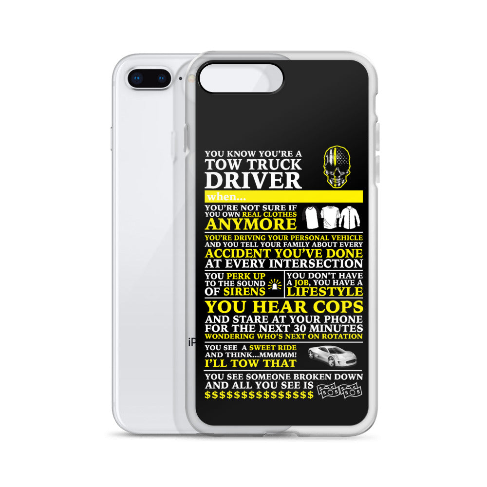 Tow Operator iPhone Case