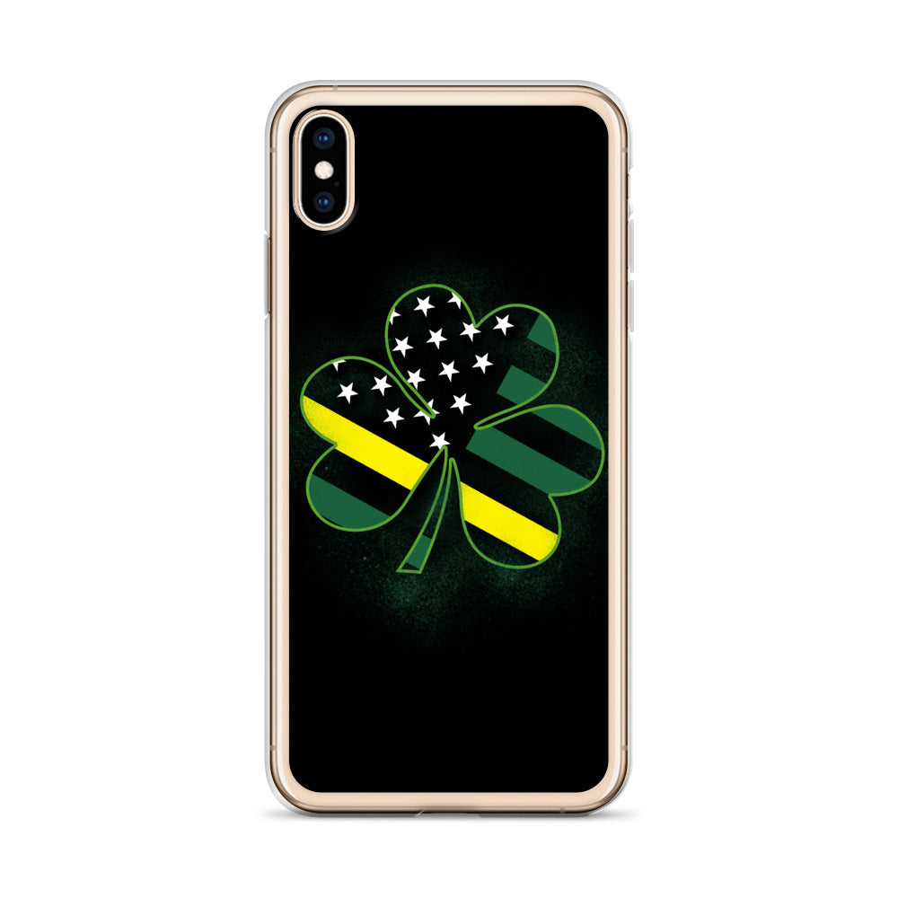 Thin Yellow Line iPhone Case