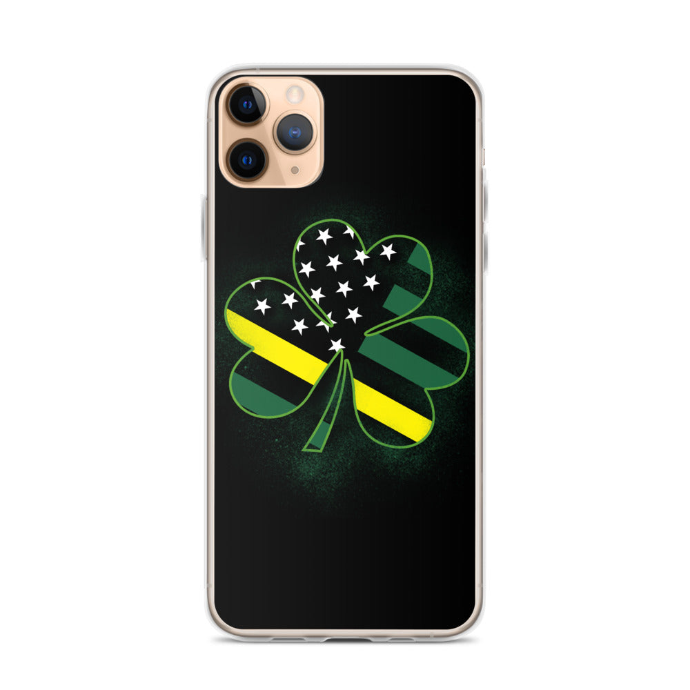 Thin Yellow Line iPhone Case