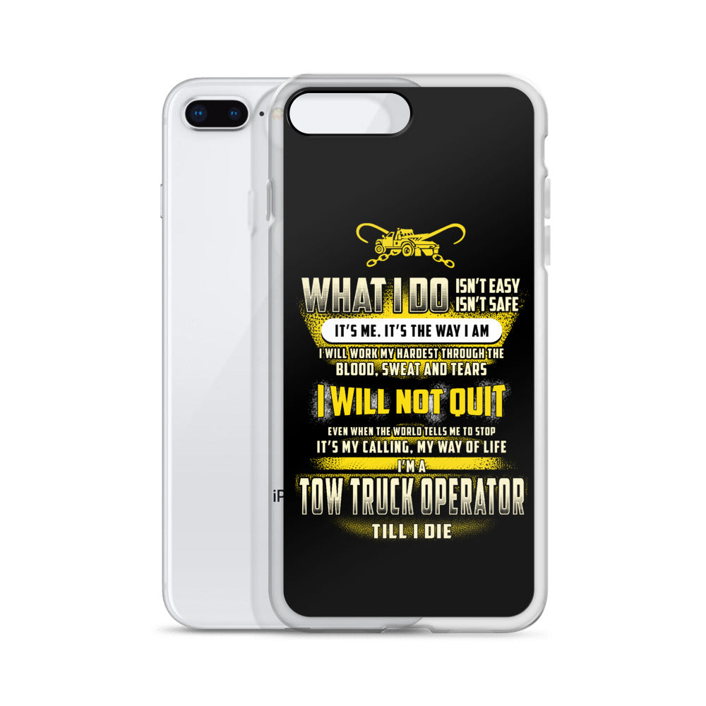 Tow Operator iPhone Case