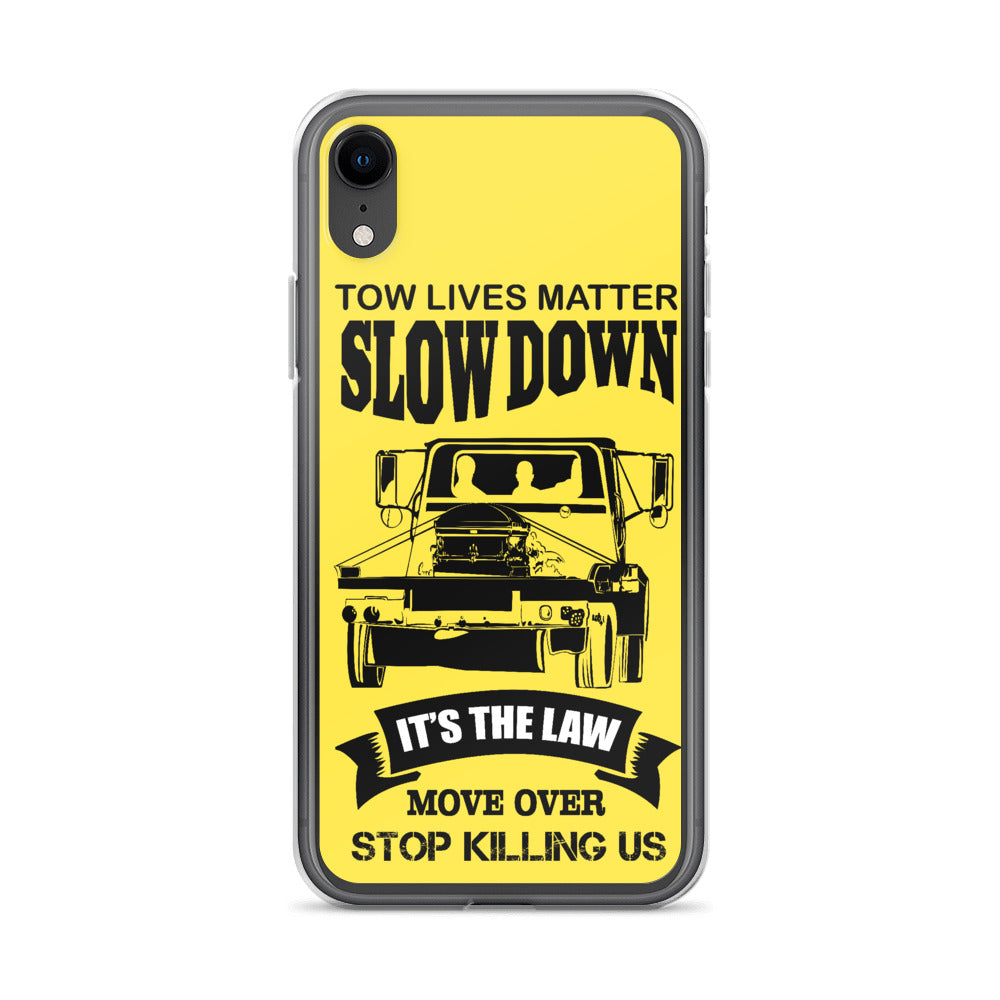 Slow down move over iPhone Case