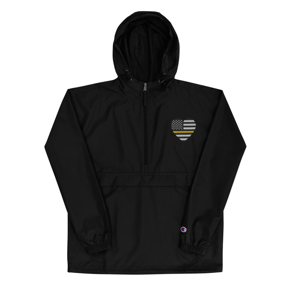 Thin Yellow Line Embroidered Jacket