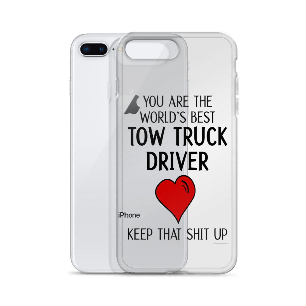 Tow Truck Driver iPhone Case