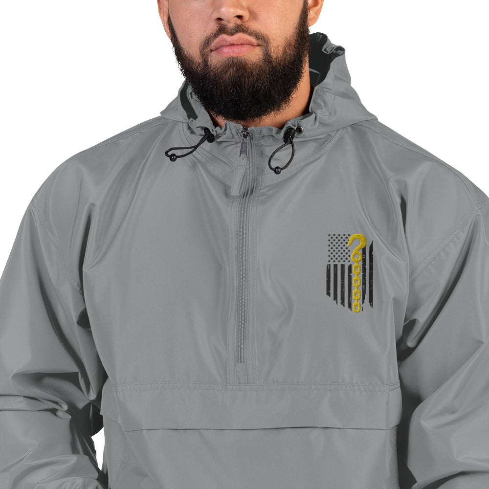 Thin Yellow Line Embroidered Jacket