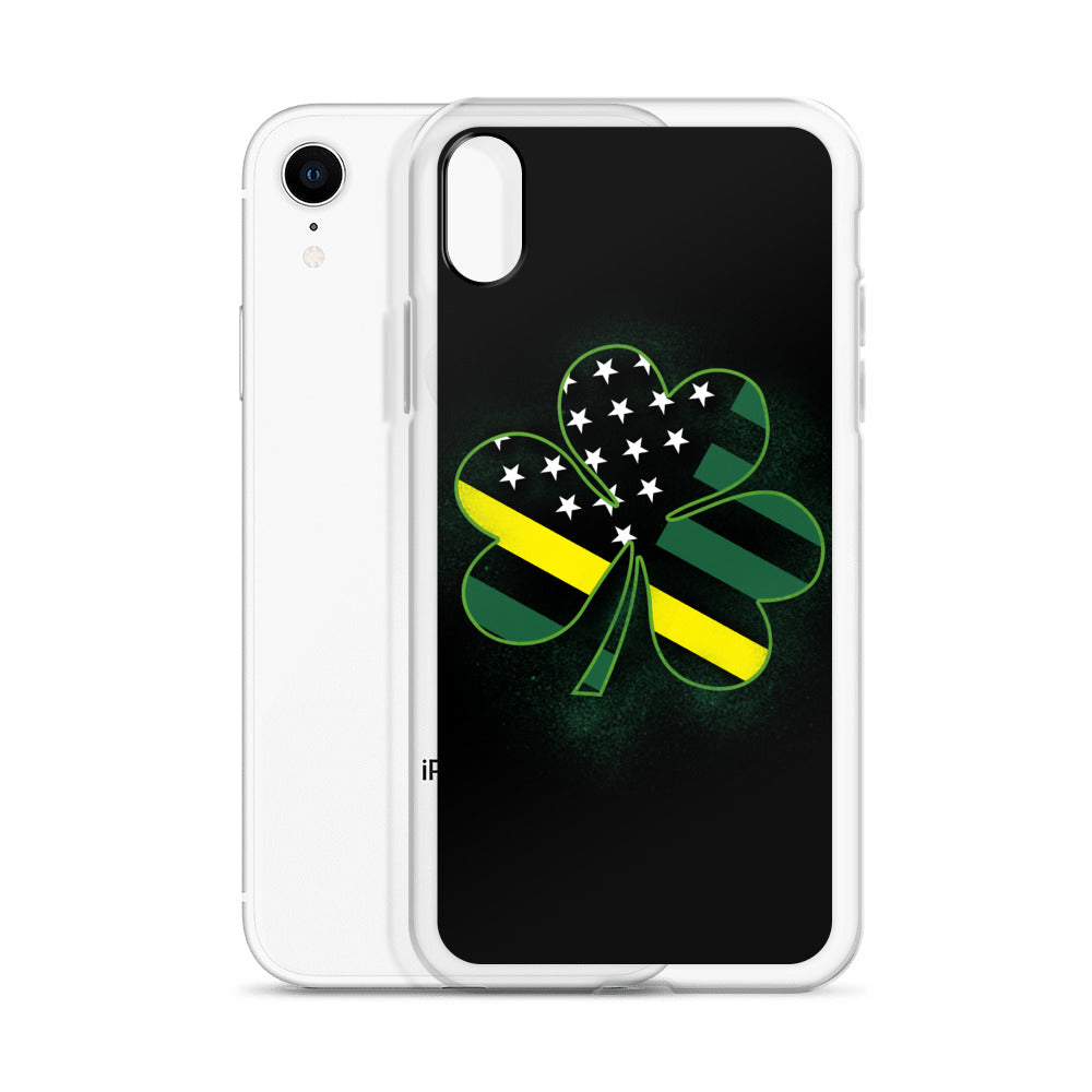 Thin Yellow Line iPhone Case