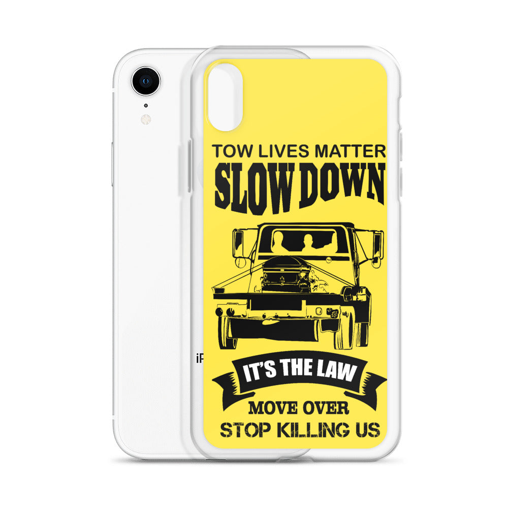 Slow down move over iPhone Case