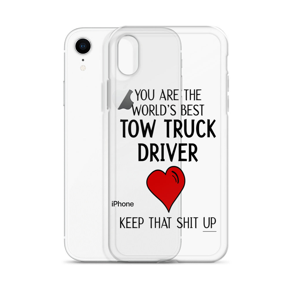 Tow Truck Driver iPhone Case