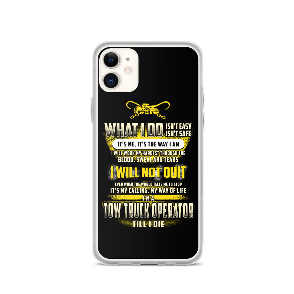 Tow Operator iPhone Case