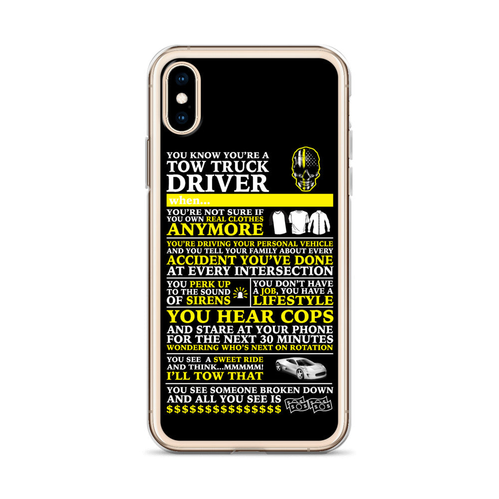Tow Operator iPhone Case