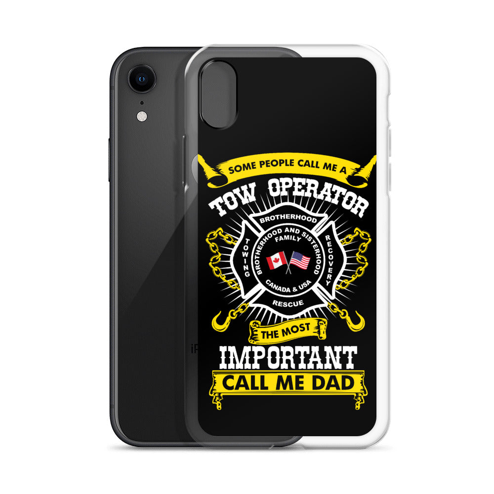 Proud Tow Dad iPhone Case