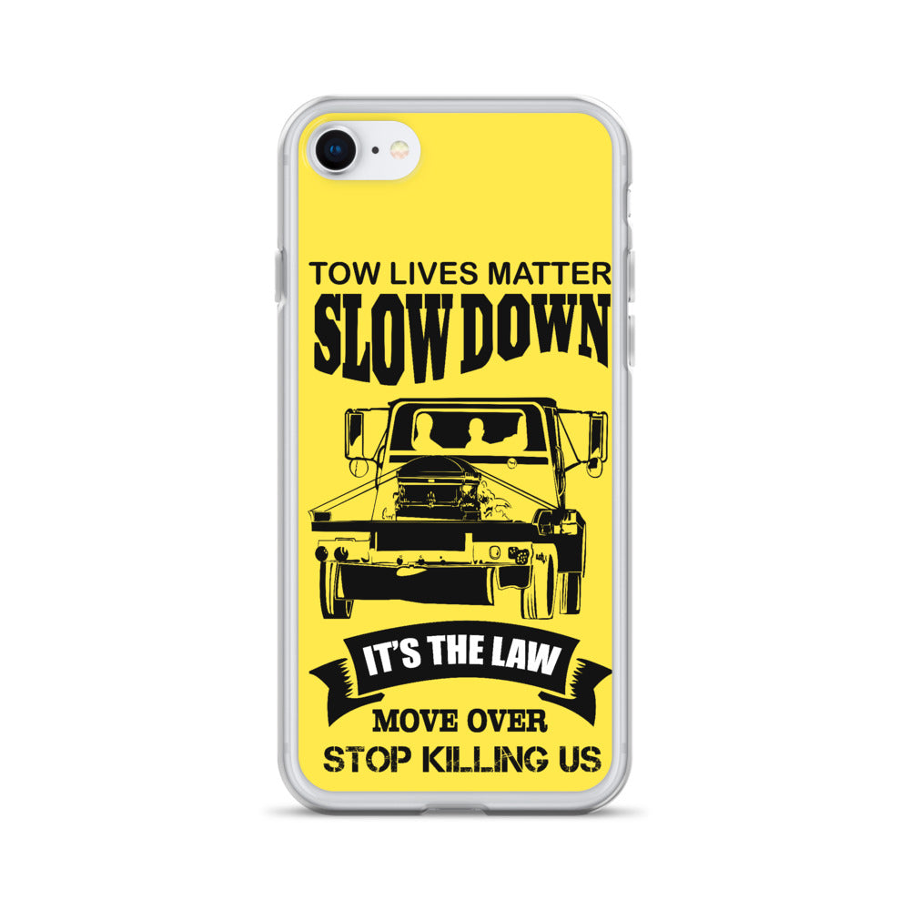 Slow down move over iPhone Case