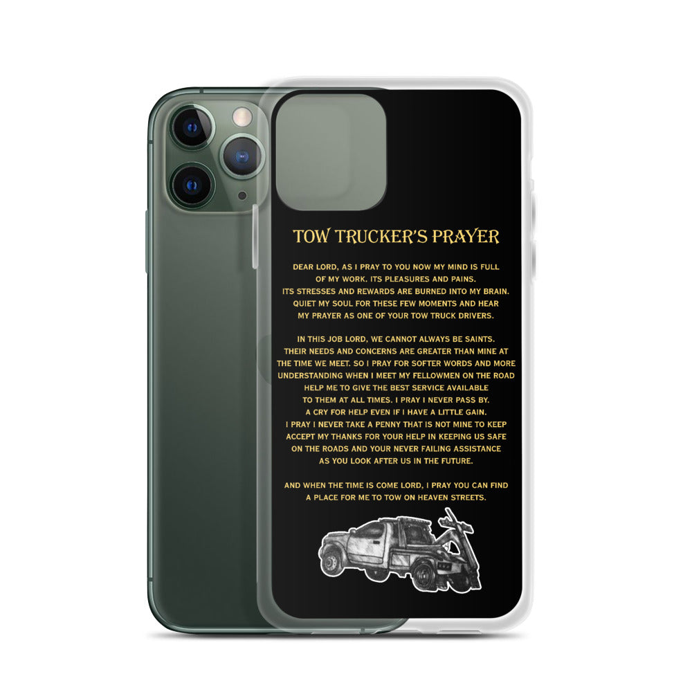 Tow Operator Prayer iPhone Case