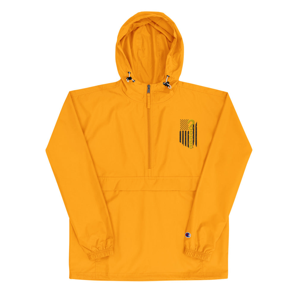 Thin Yellow Line Embroidered Jacket