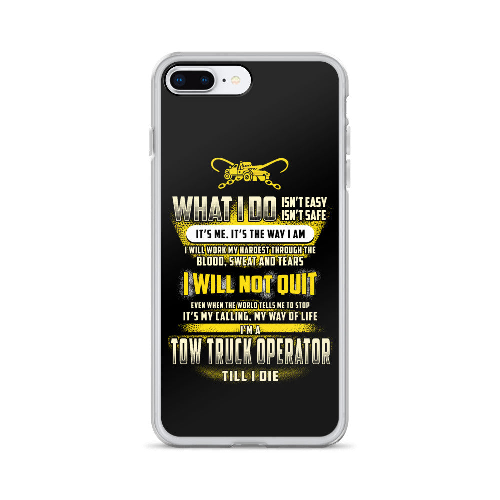 Tow Operator iPhone Case