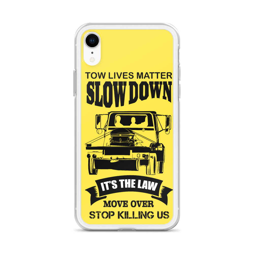Slow down move over iPhone Case