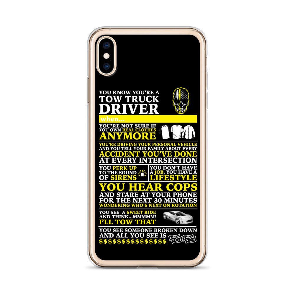 Tow Operator iPhone Case