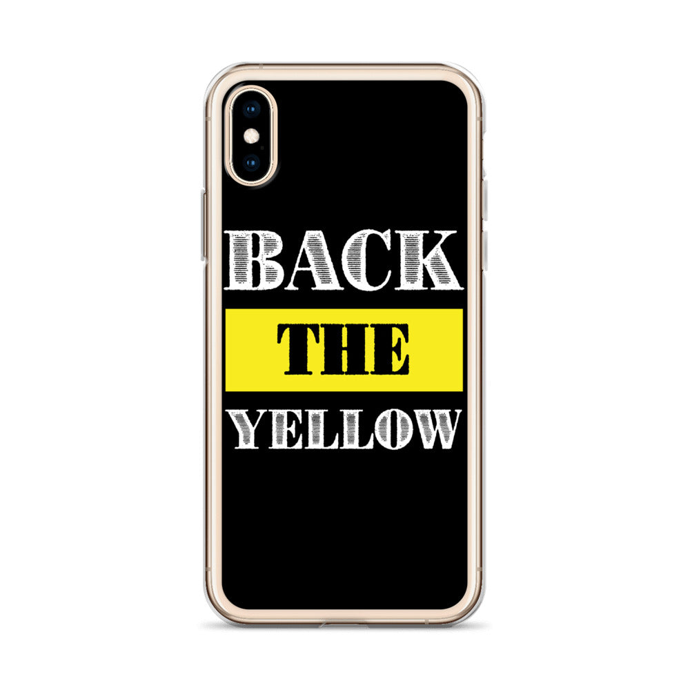 Back The Yellow iPhone Case