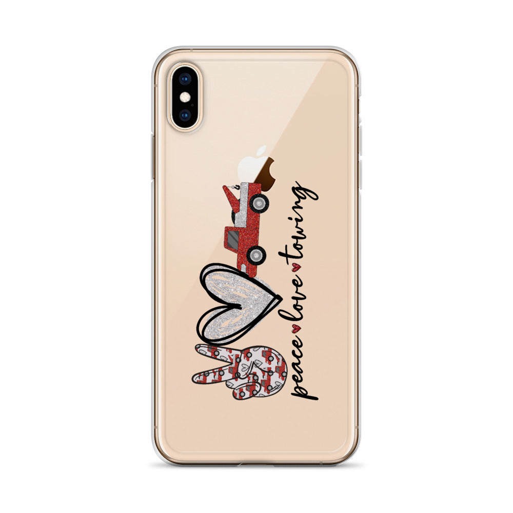 Peace Love Towing iPhone Case