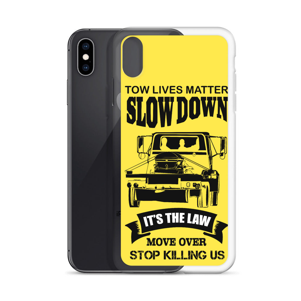 Slow down move over iPhone Case