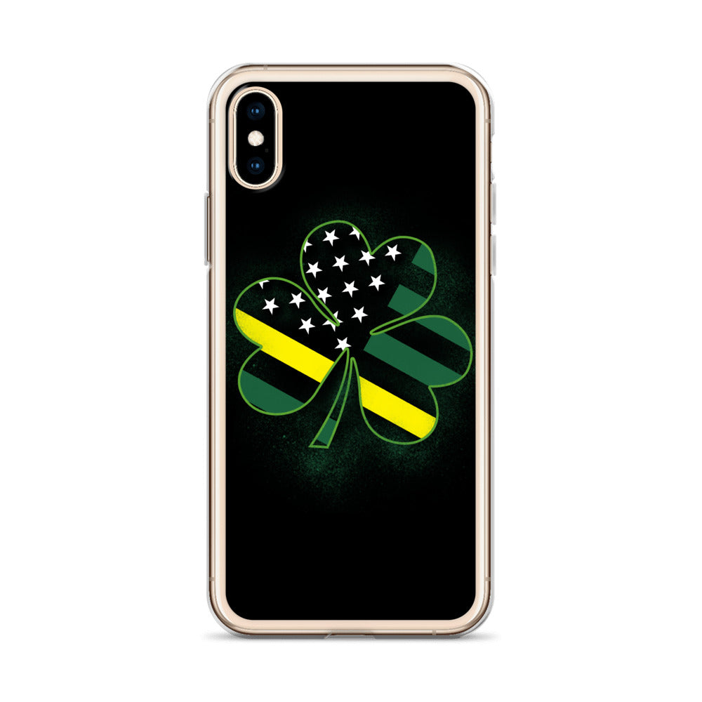 Thin Yellow Line iPhone Case