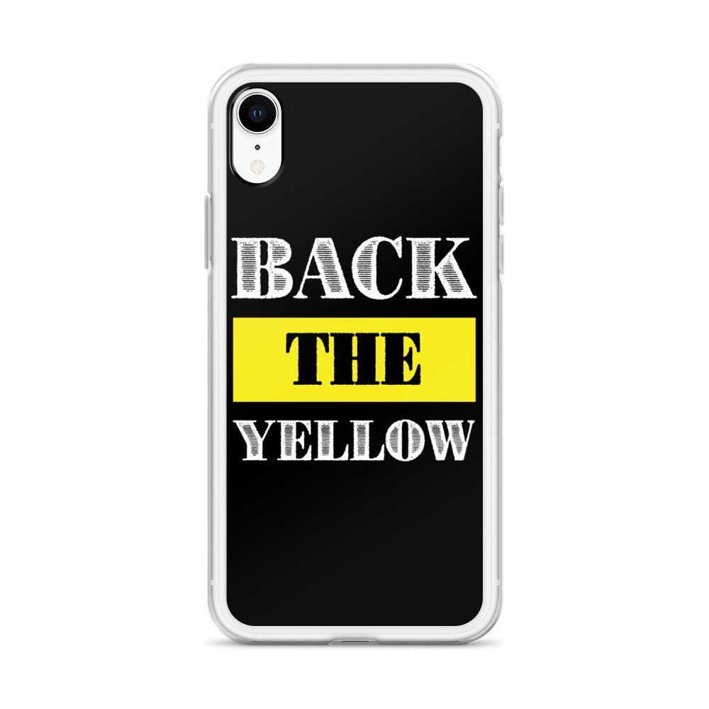 Back The Yellow iPhone Case