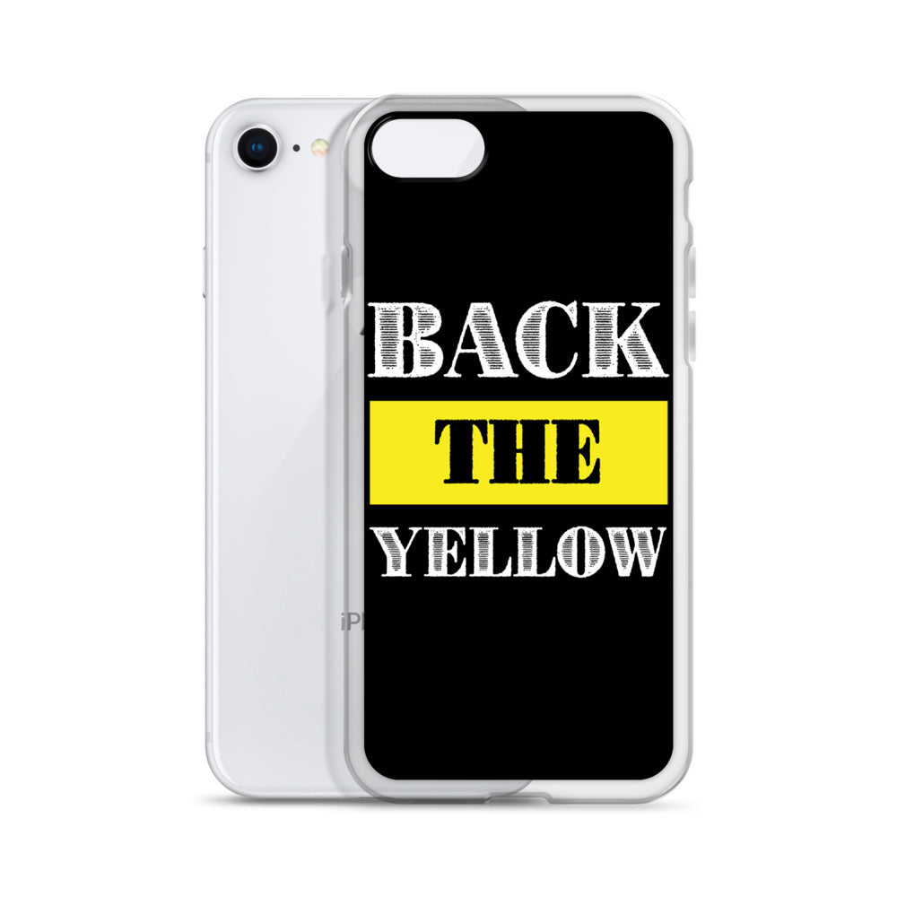 Back The Yellow iPhone Case