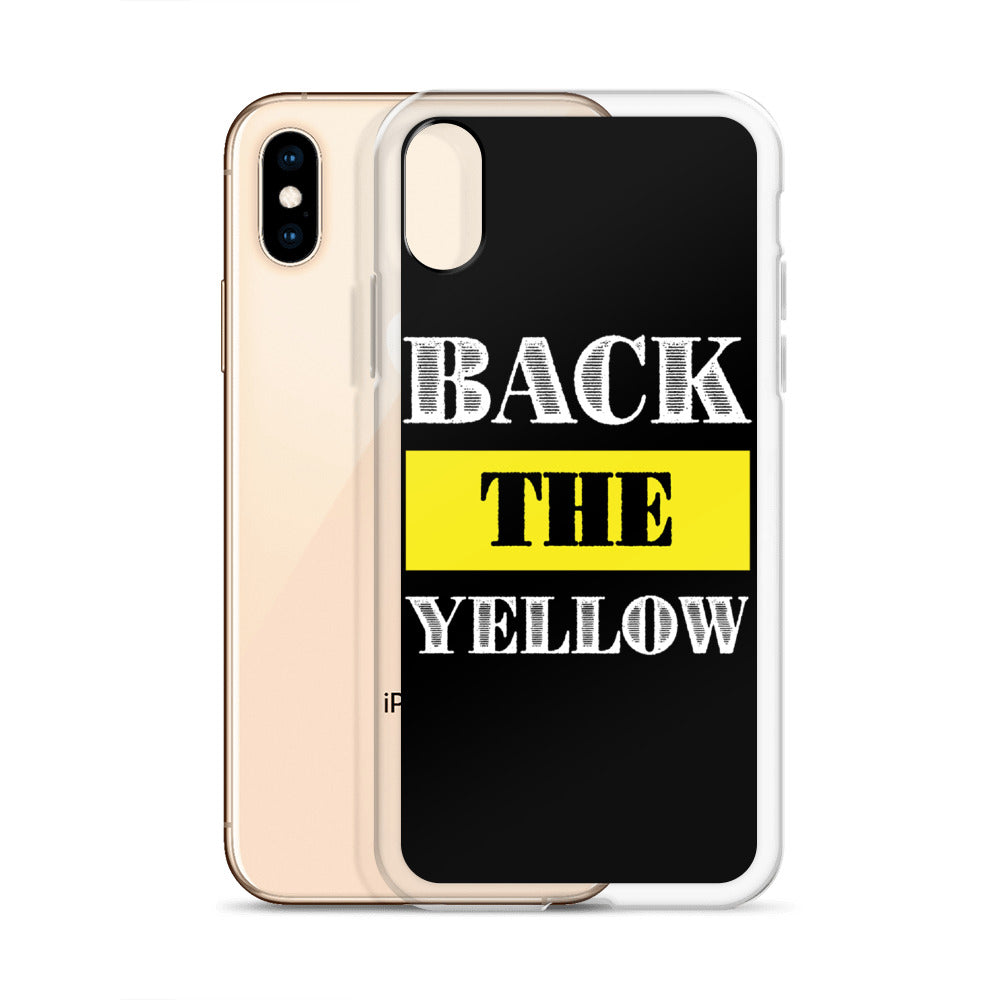 Back The Yellow iPhone Case