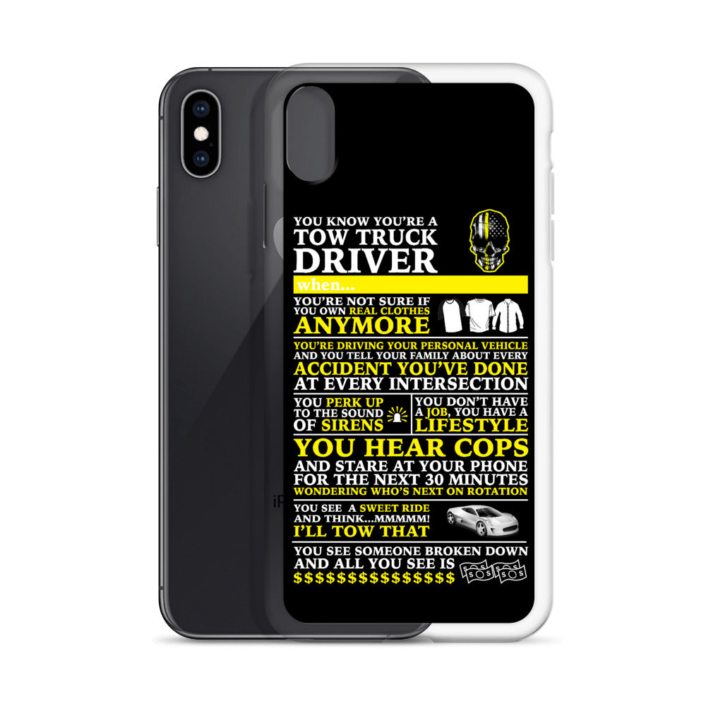 Tow Operator iPhone Case