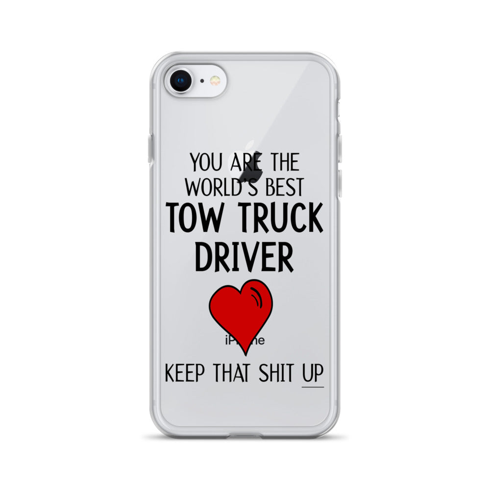 Tow Truck Driver iPhone Case