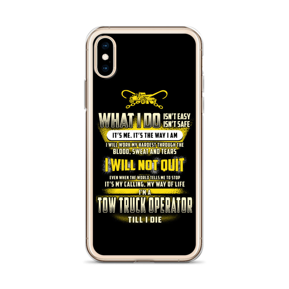 Tow Operator iPhone Case
