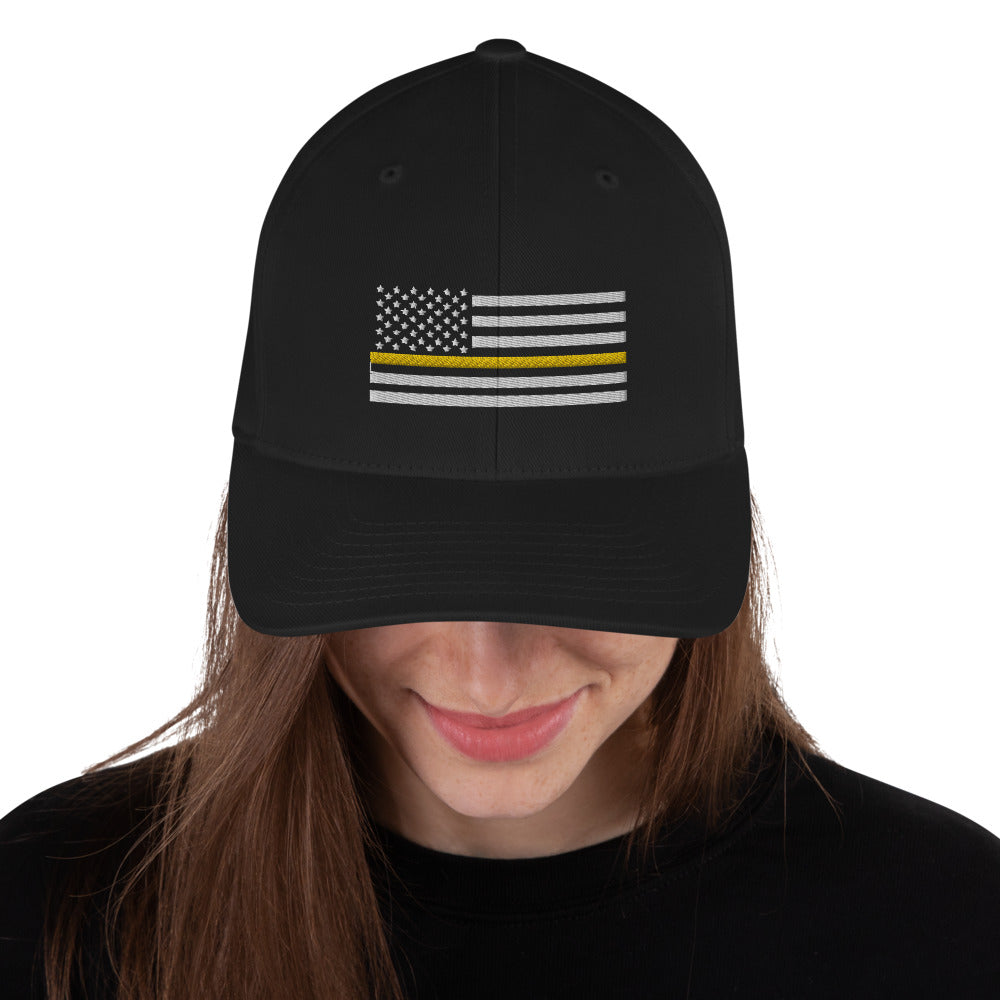 Thin Yellow Line Flex Fit Cap