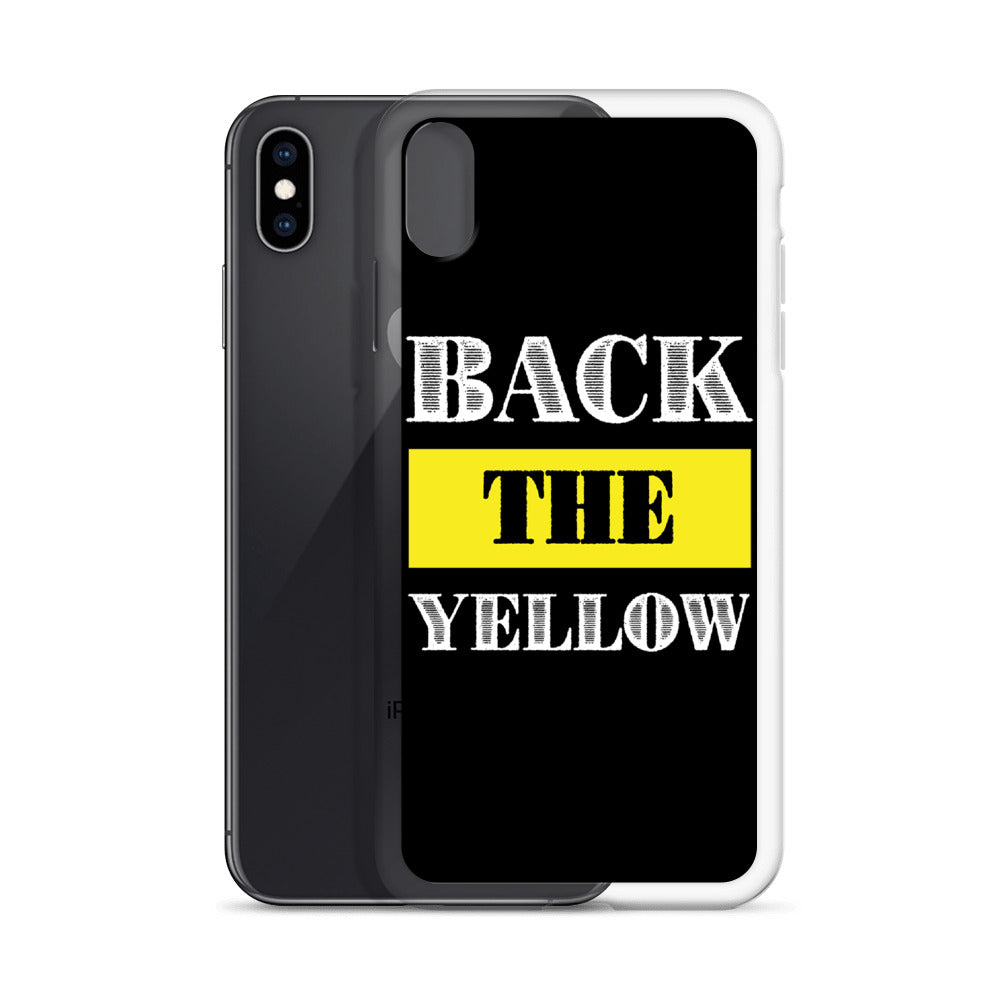 Back The Yellow iPhone Case