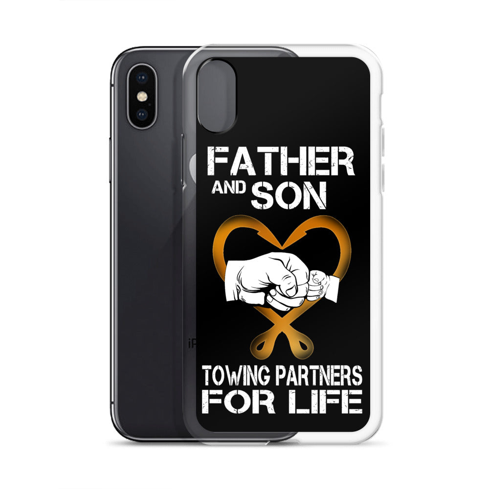 Father and Son iPhone Case