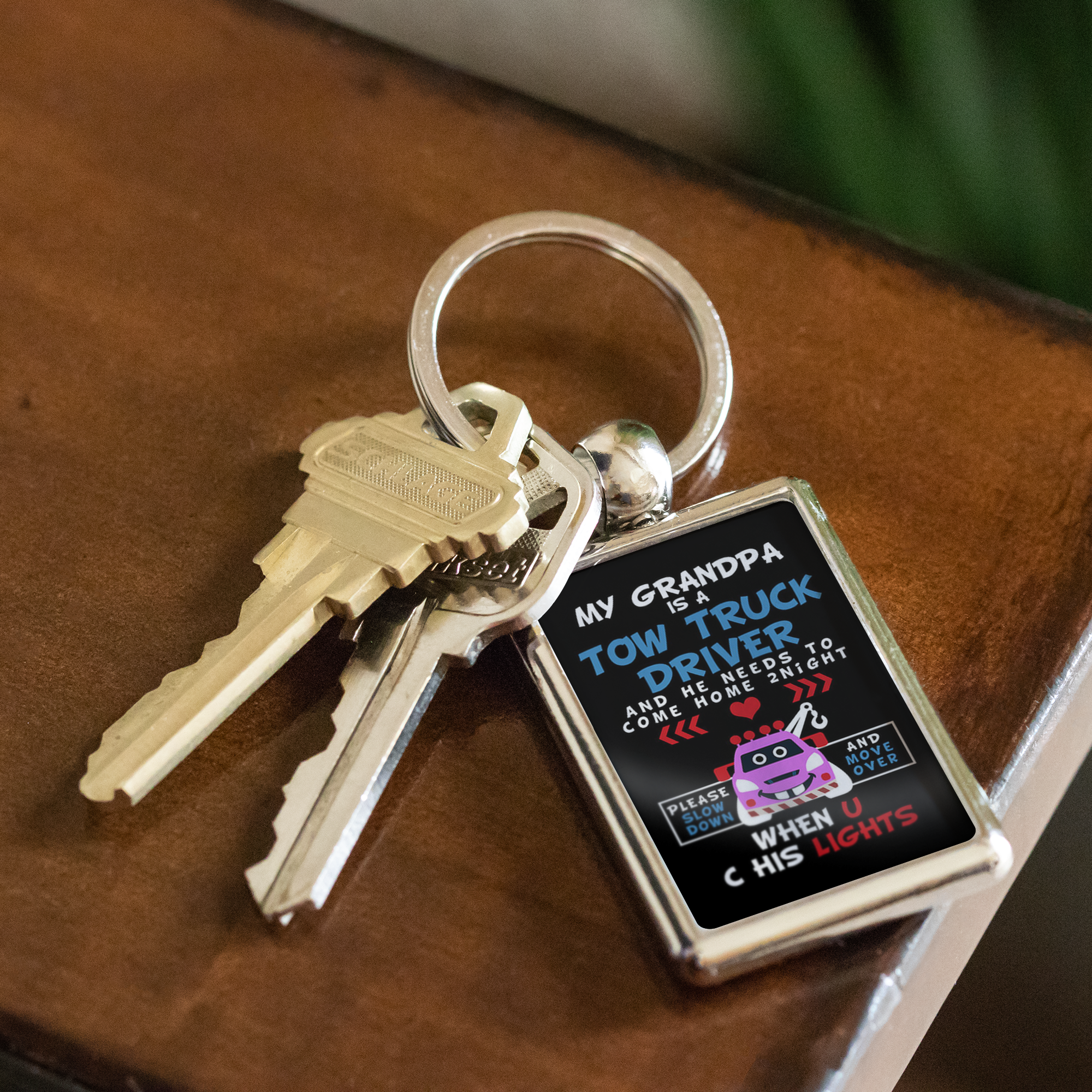 Grandpa Keychain
