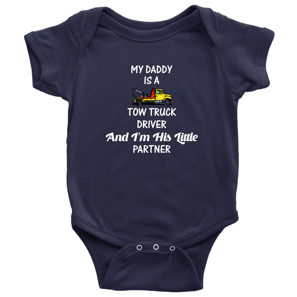 My Daddy Is A Tow Truck Driver Onesie