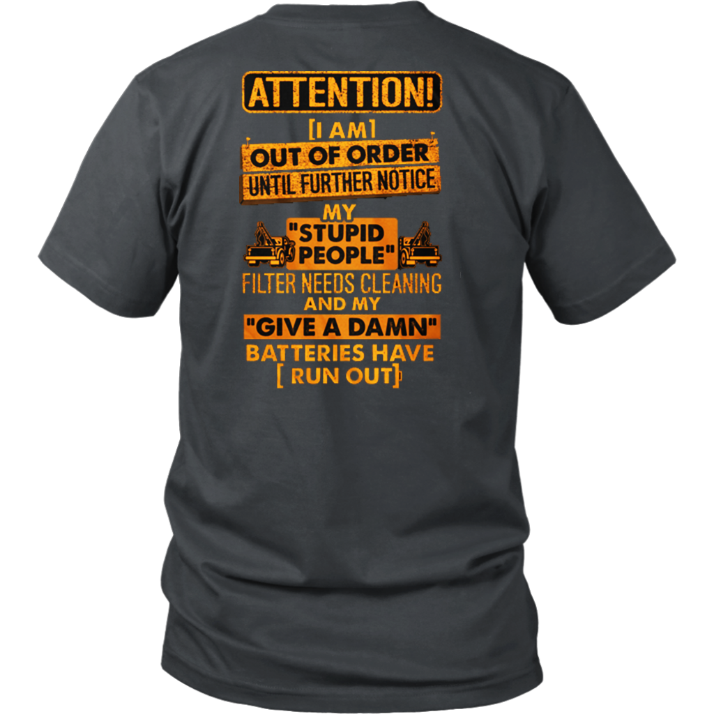 Proud Tow Truck Operator Shirt