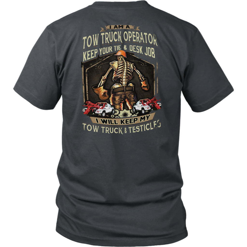 Skilled Tow Truck Operator Shirt