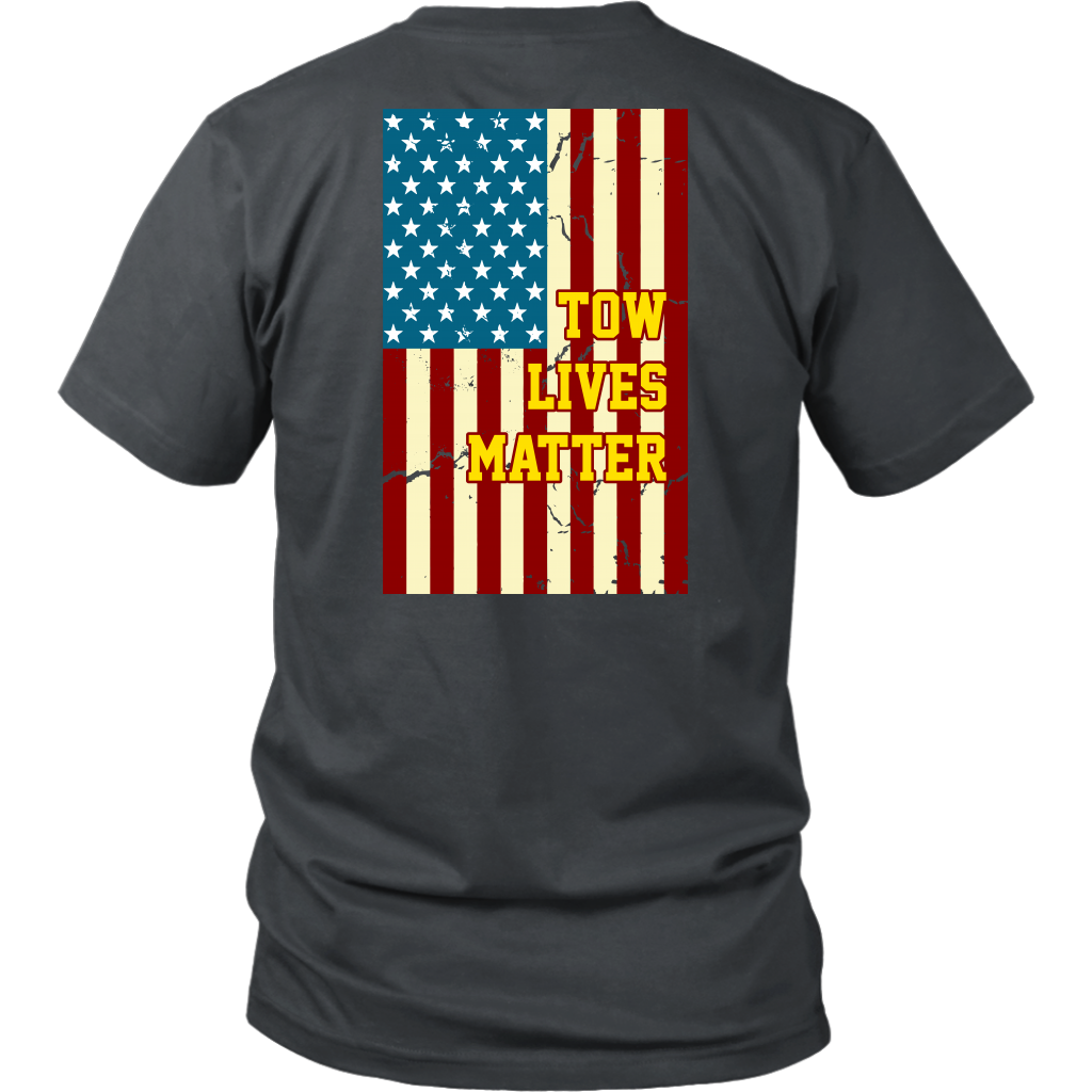 Tow Lives Matter USA Flag