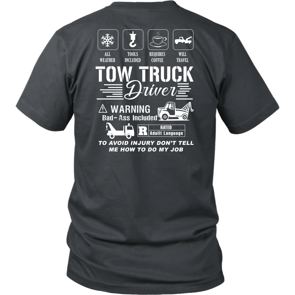 Proud Tow Truck Driver Shirt