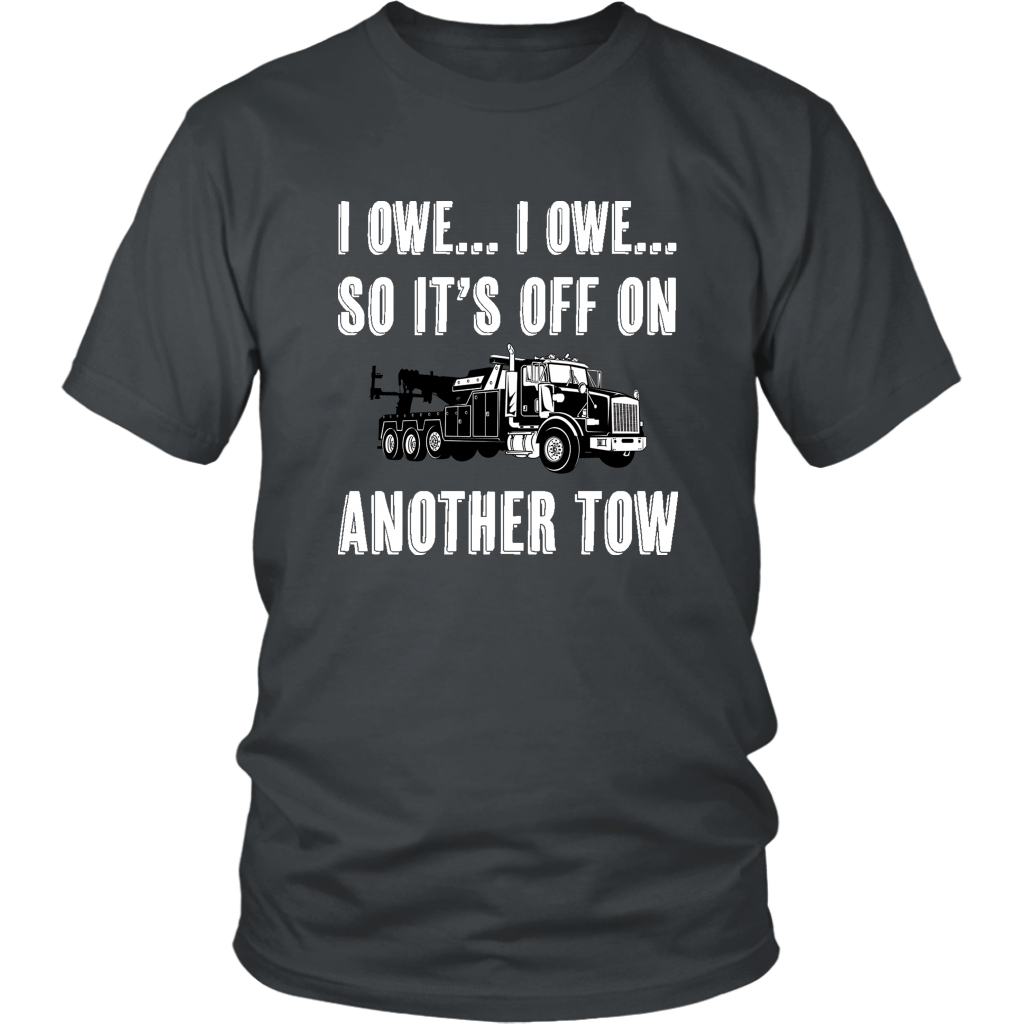 Proud Tow Truck Operator's Heavy Truck Shirt