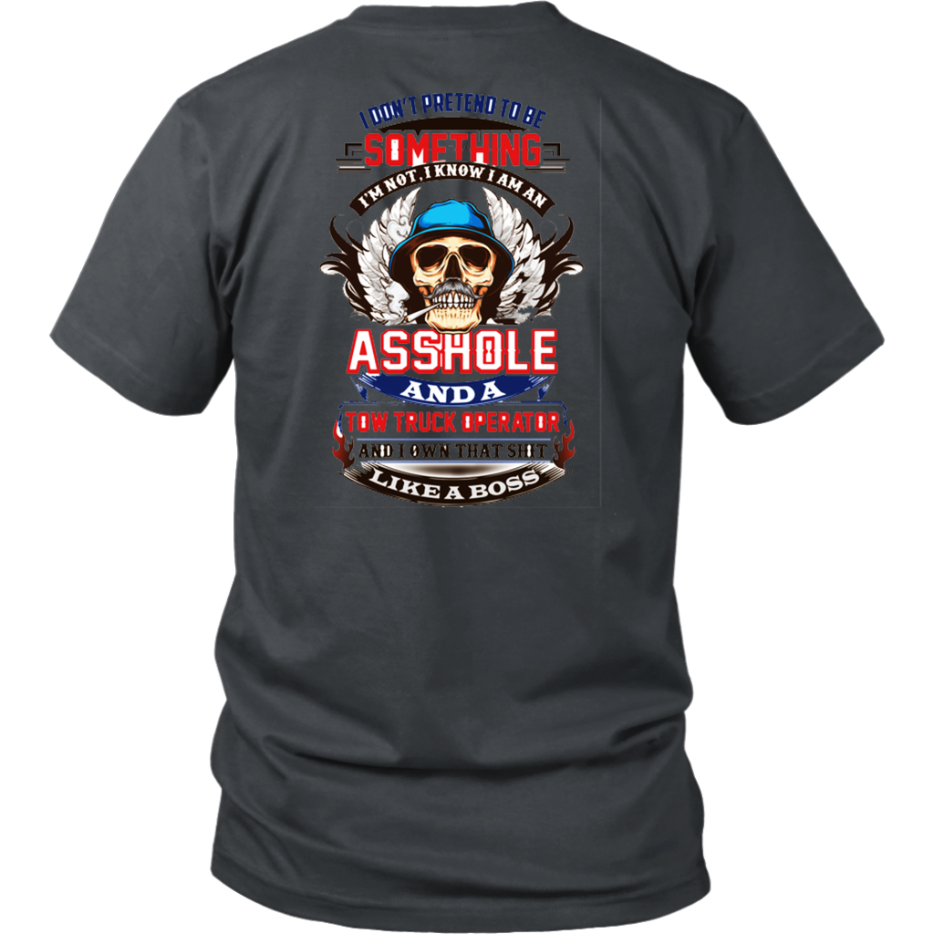 Proud Tow Truck Operator Shirt