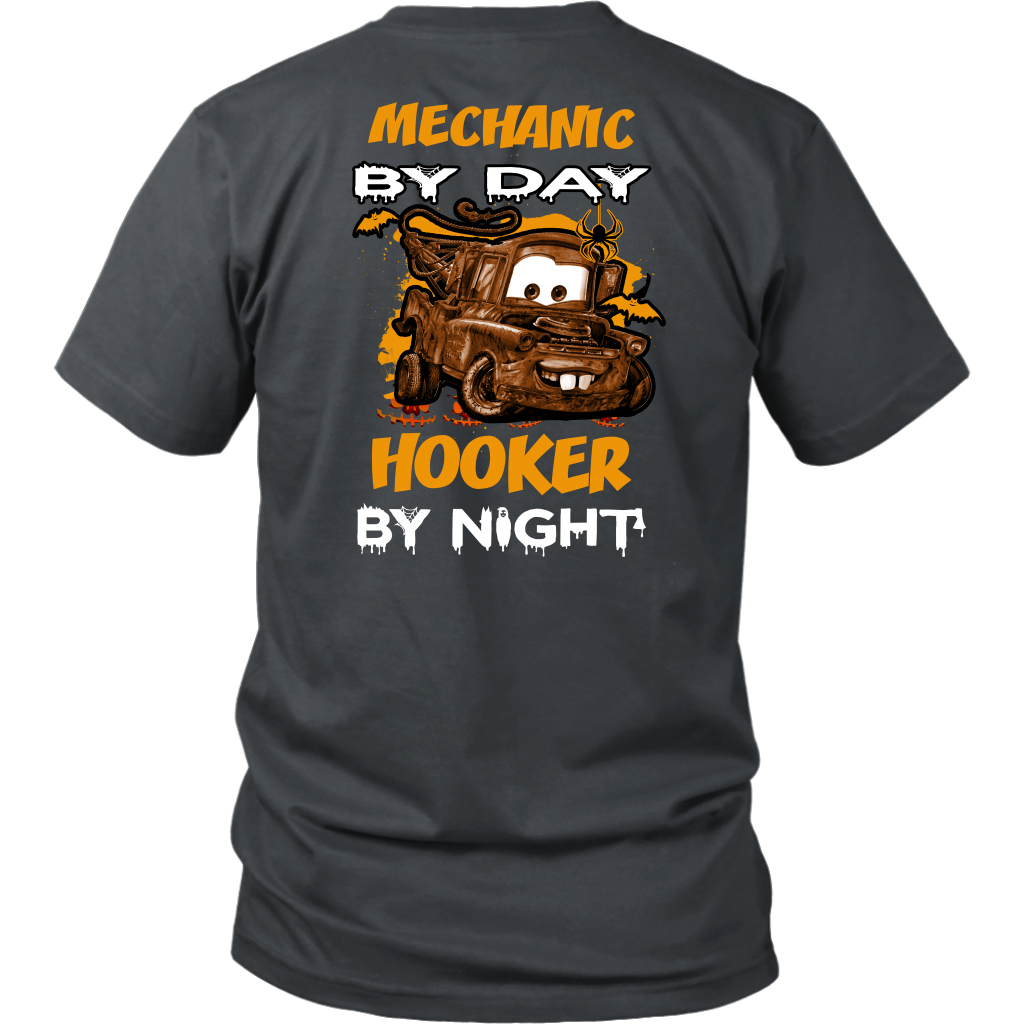 Mechanic By Day Hooker By Night Shirt
