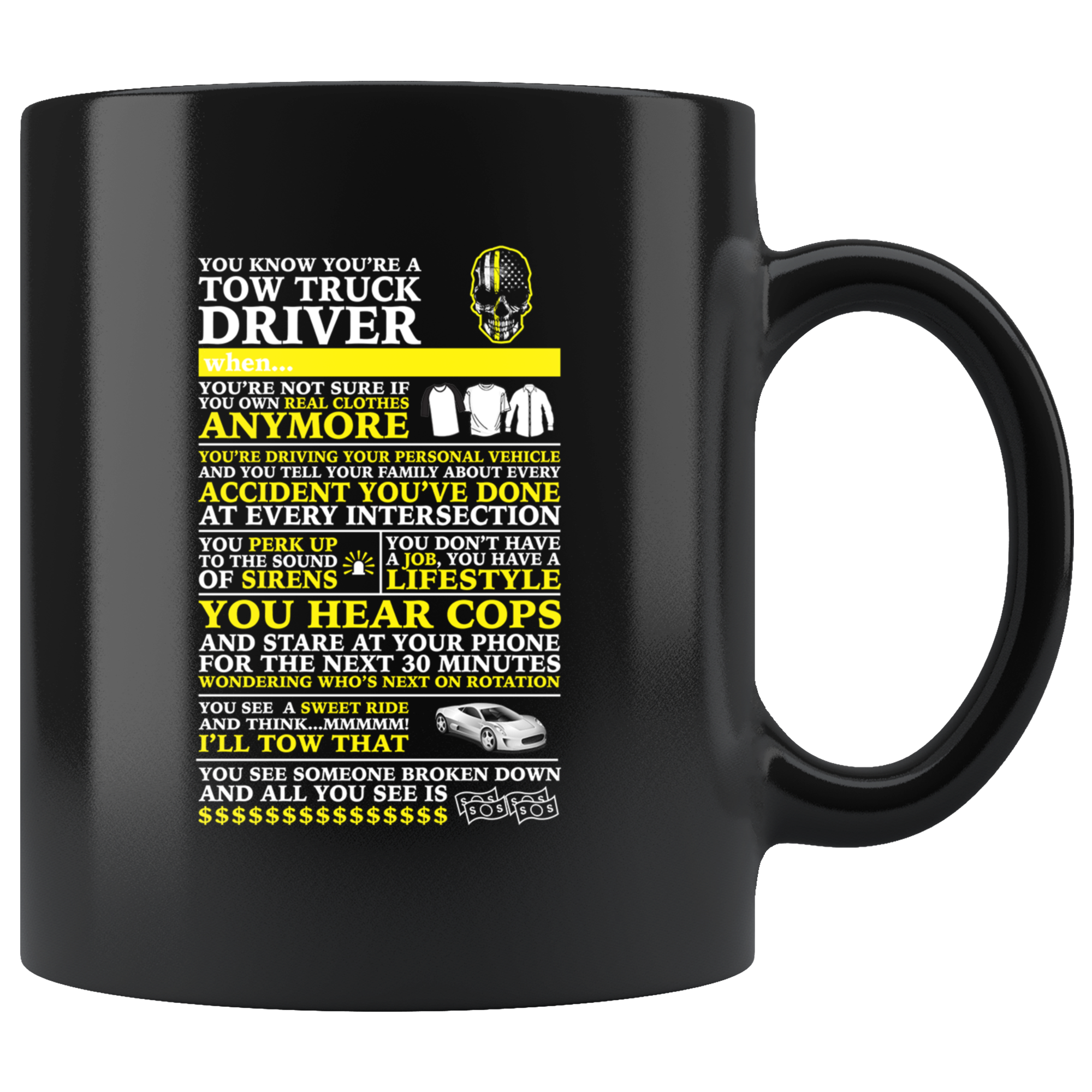 Proud Tow Truck Operator Mug