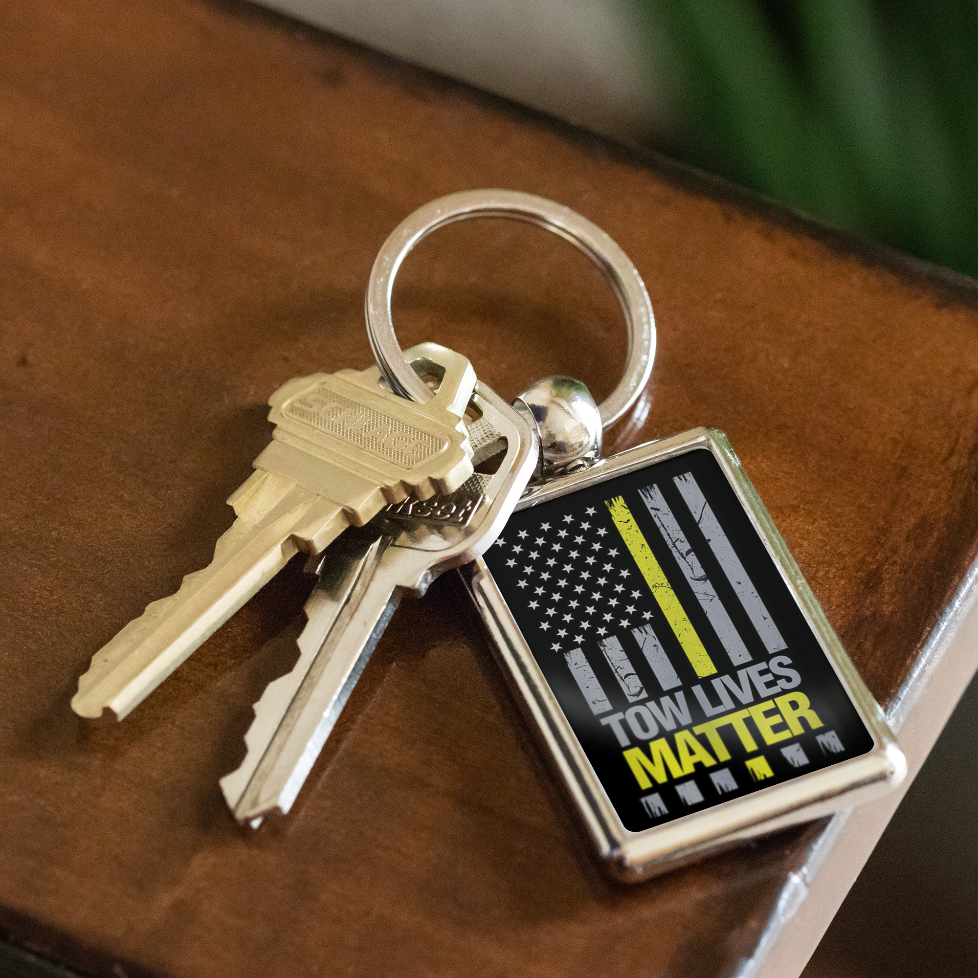 Tow Lives Matter Keychain