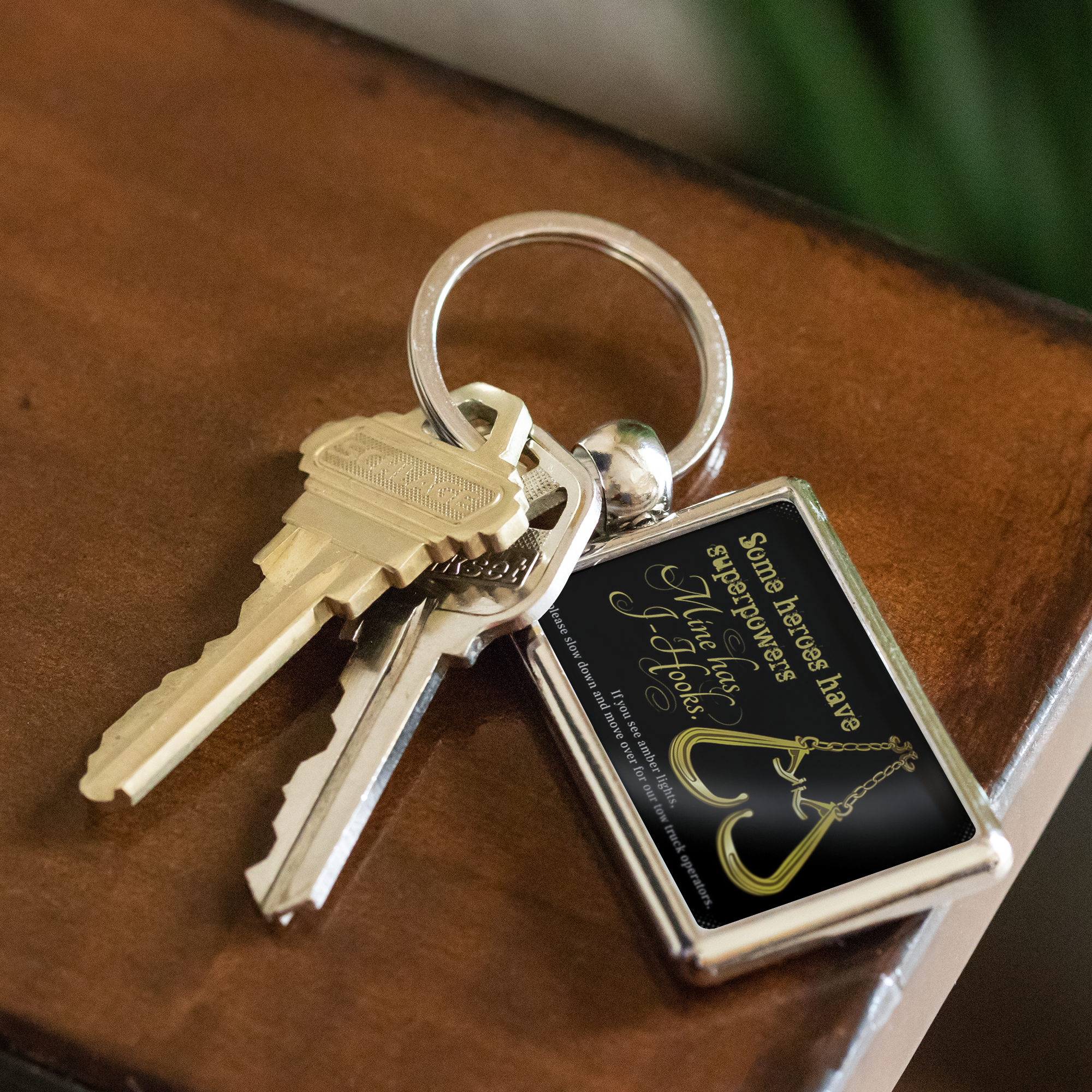 Proud Tow Wife Keychain