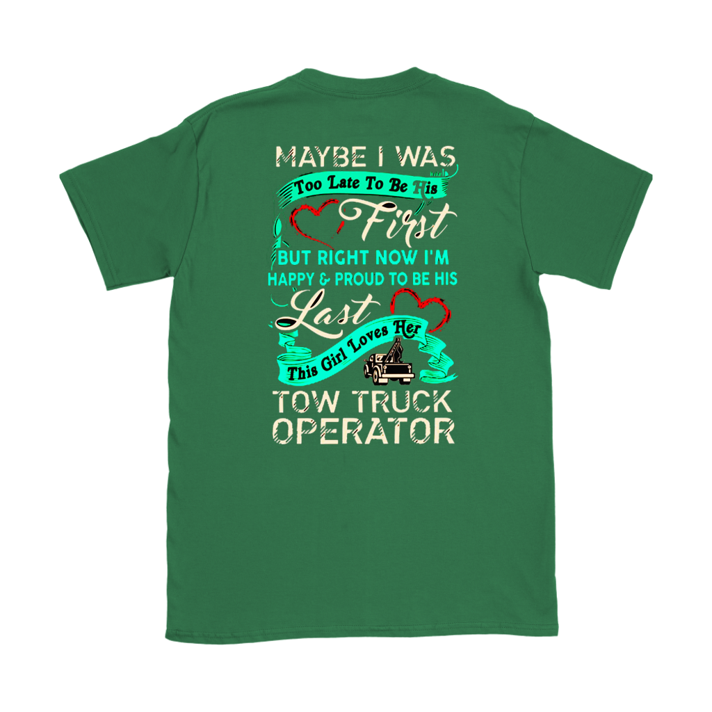 Cute Tow Truck Operator's Lady