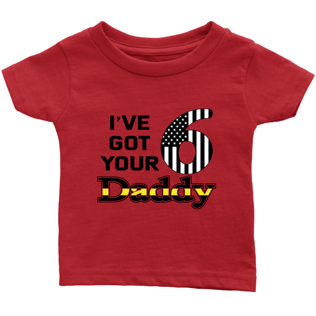 I've Got Your 6 Daddy Baby Onesie